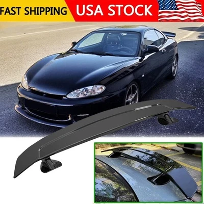 Spoiler Rear+Trunk Lip Spoiler Roof Tail Wing 55" For Hyundai Tiburon 1997-2008 - Image 1 of 4