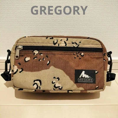 Gregory Hombres Vhtf Bolso de Hombro Camuflaje Antiguo Logo Marrón Chocolate Chip Limited E Foto 1 de 4
