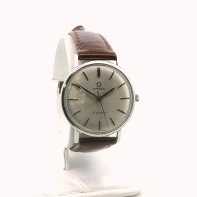 Men's Vintage Omega Stainless Steel Geneve Manual Wind Watch - Image 1 of 4