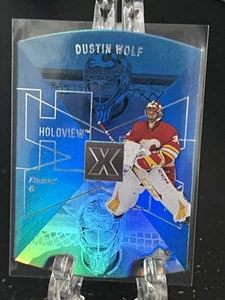 DUSTIN WOLF----2023-24 UPPER DECK---SPX HOLOVIEEW--CALGARY FLAMES--FREE SHIPPING - Picture 1 of 2