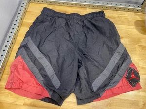 NEU Nike Air Jordan Herren Größe M Retro AJ6 Nylon Shorts schwarz Kordelzug Netz rei - Bild 1 von 11