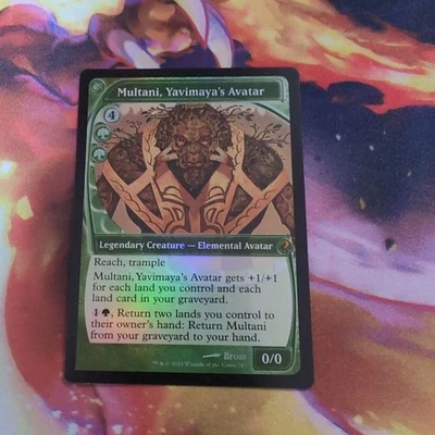 Multani Yavimaya Incarnation Foil Magic The Gathering Mystery Booster 2 Playing - Image 1 of 2