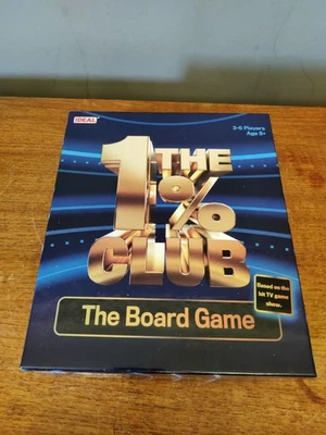 The 1% Club Hit TV Show Quiz Board Game By Ideal Complete Family Fun  - Image 1 of 4