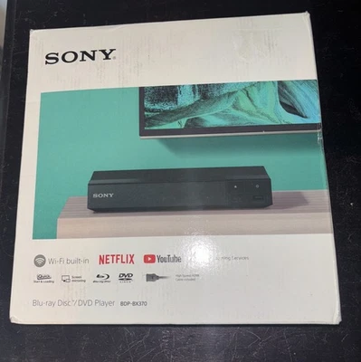 Sony BDP-BX370 Blu-Ray Player FOR PARTS, no cords , remote. - Image 1 of 4