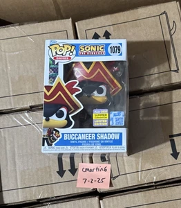 Funko Pop Buccaneer Shadow Vinyl Figure #1079 Sonic SDCC 2025 - Picture 1 of 1