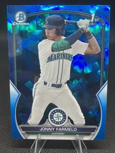 2023 Bowman Chrome Sapphire Edition Jonny Farmelo 1st Bowman | Card No. BDC-177 - Picture 1 of 2