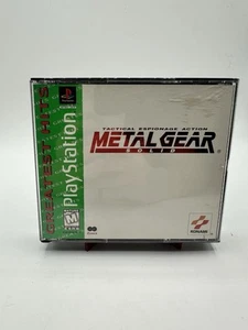 Metal Gear Solid Greatest Hits (Sony PlayStation 1, 1999) Loose, Writing On Disc - Picture 1 of 5