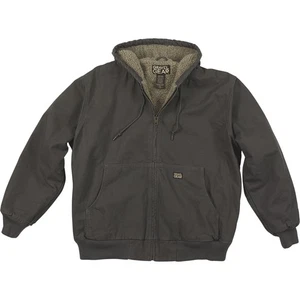 Gravel Gear Sherpa-Lined Tundra Jacket, Gray, Large - Picture 1 of 5