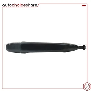 Manija de puerta exterior delantera izquierda lado del conductor negra para Toyota Sienna 2004-2010 - Imagen 1 de 8