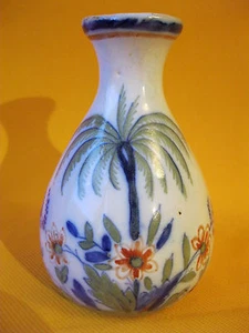 VASE FOURMAINTRAUX MAURICE DELASSUS DECOR AU PALMIER DESVRES. - Picture 1 of 1