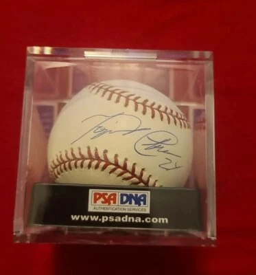 Miguel Cabrera Autographed OMLB PSA GRADED 9 Certificate Of Authenticity & Cube - Image 1 of 4