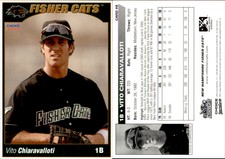 Vito Chiaravalloti 2005 Choice New Hampshire Fisher Cats #8 Card *AutographDen*