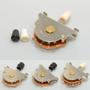 3 Wege 4 Wege 5 Wege Gitarre Tonabnehmer Schalter inkl. Schrauben Tonabnehmer Auswahl Metall - Bild 1 von 12