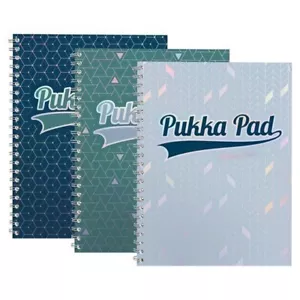 X3 Pukka Glee Jotta A5 Notebook Spiral Lined - Pack of 3 Note Pads - Picture 1 of 1