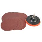 Heavy Duty 4 Inch Sanding Discs with Hook&Loop Backing and M10 Adapter Set