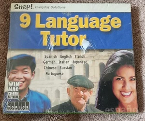 Snap! 9 Language Tutor Software *Learn A New Language* - New! - Afbeelding 1 van 2