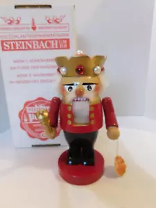 10 Zoll Steinbach Troll König Nussknacker S1508 Original Etikett und Box - Bild 1 von 9