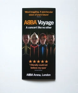ABBA VOYAGE- A CONCERT LIKE NO OTHER PROMOTIONAL FLYER - Picture 1 of 8