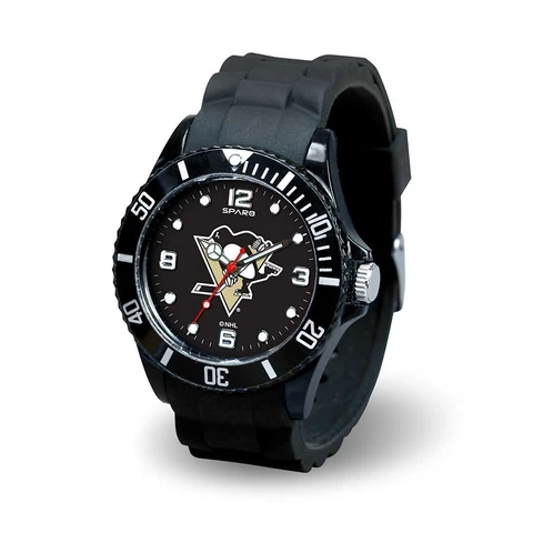 Men's Black watch Spirit - NHL- Pittsburgh Penguins Cover