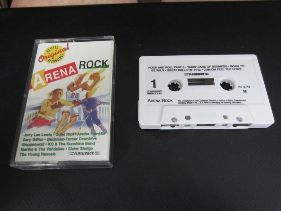 Arena Rock by Various Artists (1997, Cassette) - Image 1 of 1