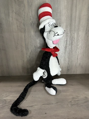 CAT IN THE HAT Dr Seuss 12" Plush 2003 Universal Studios Official Movie Merch Cover