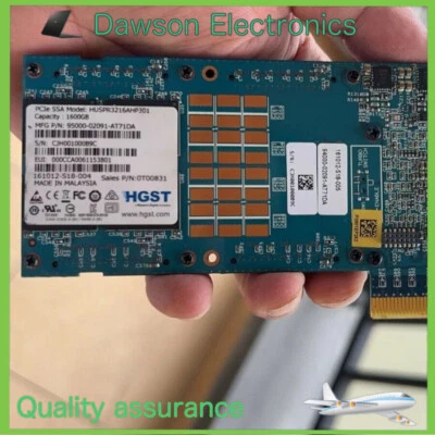 HGST Ultrastar SN150 HUSPR3216AHP301 1.6 TB NVMe PCIe 3.0 SSD PN 0T01344 00MH991 - Image 1 of 3