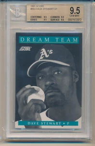 1991 Score Dave Stewart (Dream Team) (#883) (All 9.5 Sub Grades) BGS 9.5 BGS - Picture 1 of 1