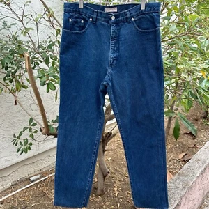Vintage 90s Guess Jeans Georges Marciano Men’s 34x29 Blue Denim Made In USA - Picture 1 of 4