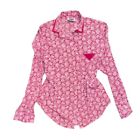 Jacques Vert Pink Vintage blouse English Brand Size L / D 38 / F42