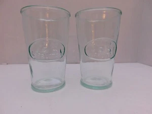 Green Jus de Fruits Recycled Glass 11oz Glasses by Amici Home Italy, set of 2 - Picture 1 of 12
