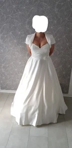 Hochzeitskleid in Creme G. 40/42 - Bild 1 von 6