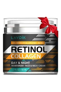 Collagen Cream for Face with Retinol and Hyaluronic Acid - Facial Moisturizer US - Picture 1 of 6