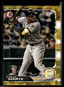 Bowman Gold 2019/50 Starling Marte Pirates - Imagen 1 de 1