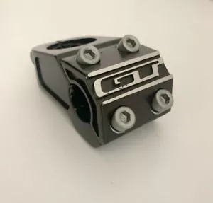 USED BMX Stem Topload Threadless Neck 1-1/8 Haro 4 Bolt Black 22.2mm Bicycle - Picture 1 of 6