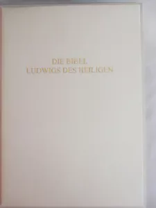 Bibel Ludwig des heiligen - Bild 1 von 4
