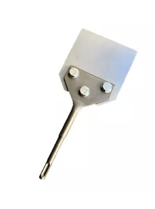 SDS Plus 4” Wall Floor Scraper Tile & Thinset Scaling Chisel Adhesive Removal - Picture 1 of 11