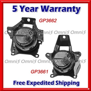 O552 Fits 2018-2025 GMC Savana 2500/3500 4.3L Front Left & Right Motor Mount 2pc - Picture 1 of 8