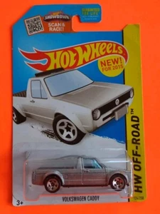 2015 Hot Wheels 🚩 Volkswagen Caddy Silver 🔘 HW Off-Road/Hot Trucks 124/250 - Picture 1 of 3