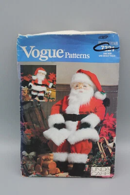 SANTA CLAUSE DOLL PATTERN UNCUT 7321 BY LINDA CARR VOUGE SEWING PATTERN - Image 1 of 4