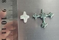Antique 2 crosses Kyevan Rus, super small Cross ancient artifact 10-Th Century