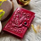 Bifold Leather Minimalist Wallet For Women Handmade