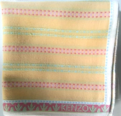 USED HANDKERCHIEF VINTAGE BANDANA PATTERN COTTON 18" POCKET SQUARE HANKY MEN - Image 1 of 3