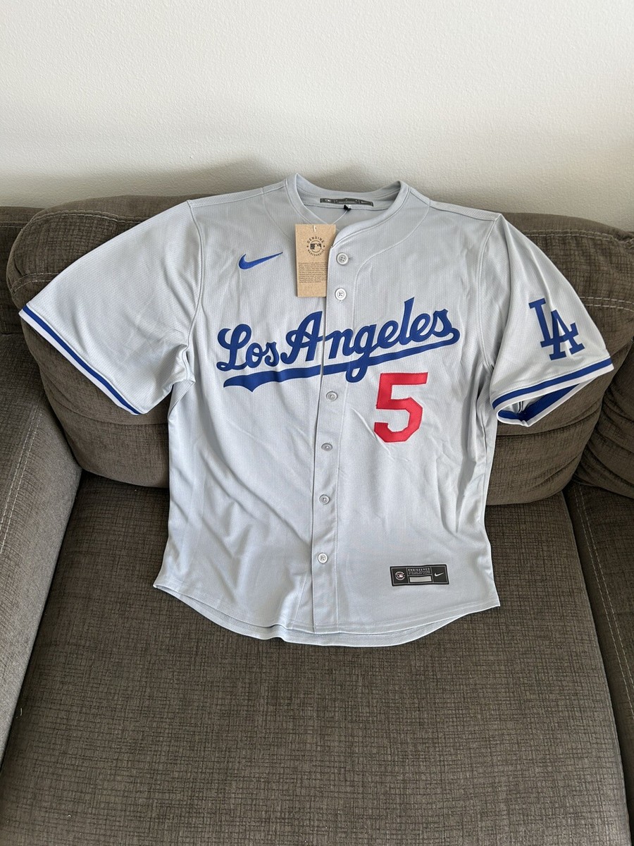 NIKE - NIKE（ナイキ） T770-AWLA　Los Angeles Dodgers ｗhite  2022  MLB ALL-STAR GAME  Replica Jersey オールスターゲーム　レプリカ　ユニフォーム【中古】【007】 Men's Los Angeles Dodgers Nike White 2022 MLB All-Star Game