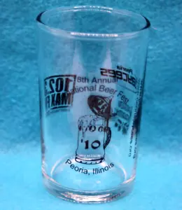 Bicchiere degustazione Peoria Illinois 18° annuale festa internazionale della birra - Foto 1 di 6