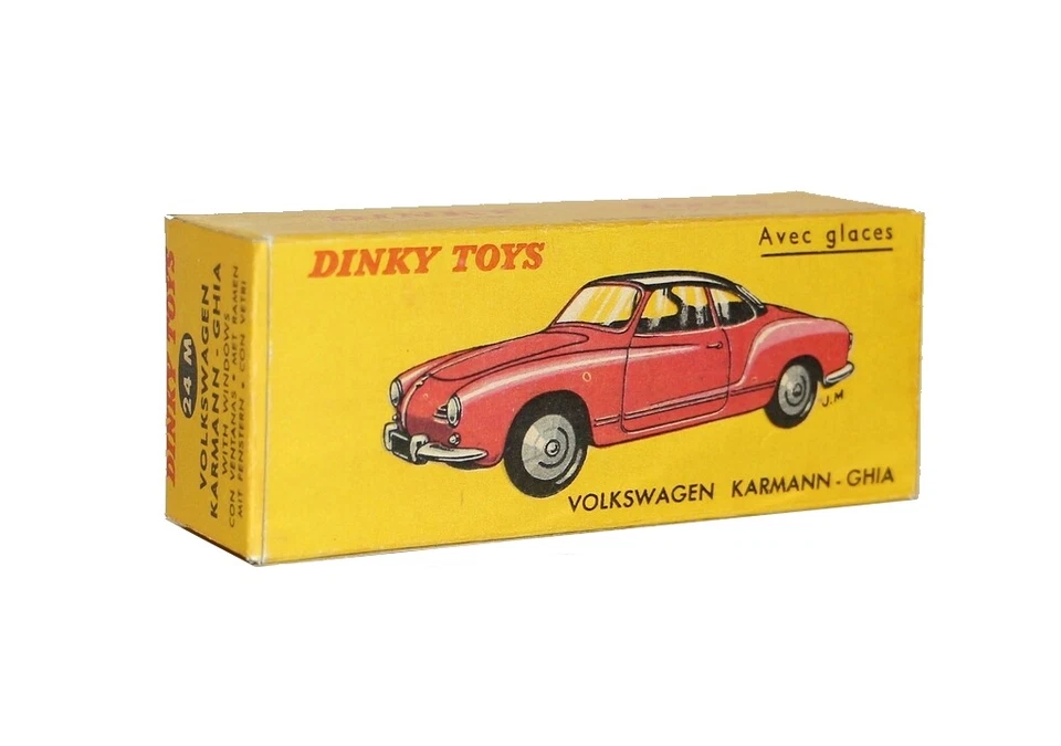 Dinky Toys boîte repro 24 M volkswagen karmann ghia