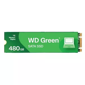Western Digital 480GB WD Green SSD SATA III 6 Gb/s M.2 2280 545 MB/s WDS480G3G0B - Picture 1 of 5