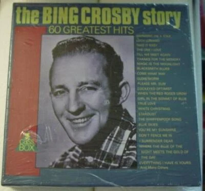 The BING CROSBY STORY : 60 Greatest Hits - 3 Cassette Box Set #MP3071/3 (NEW) - Image 1 of 2