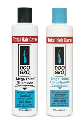 Doo Gro Mega Thick Volumizing Formula Shampoo & Conditioner 296ml Each - Image 1 of 3