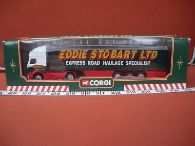 CORGI EDDIE STOBART RENAULT CURTAINSIDE TRAILER 59538 SCALE 1:64 - Image 1 of 2