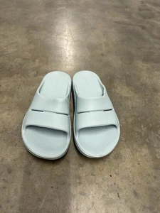 Oofos Ooahh Ooafoam Nude Mint Green Recovery Comfort Slides Sandalen M8 W10 - Bild 1 von 5